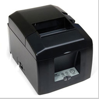 STAR MICRONICS, TSP654IIBI-24 GRY (AUTO-CONNECT), BLUETOOTH, THERMAL PRINTER, CUTTER, GRAY, POWER SUPPLY INCLUDED, IOS, ANDROID, WINDOWS